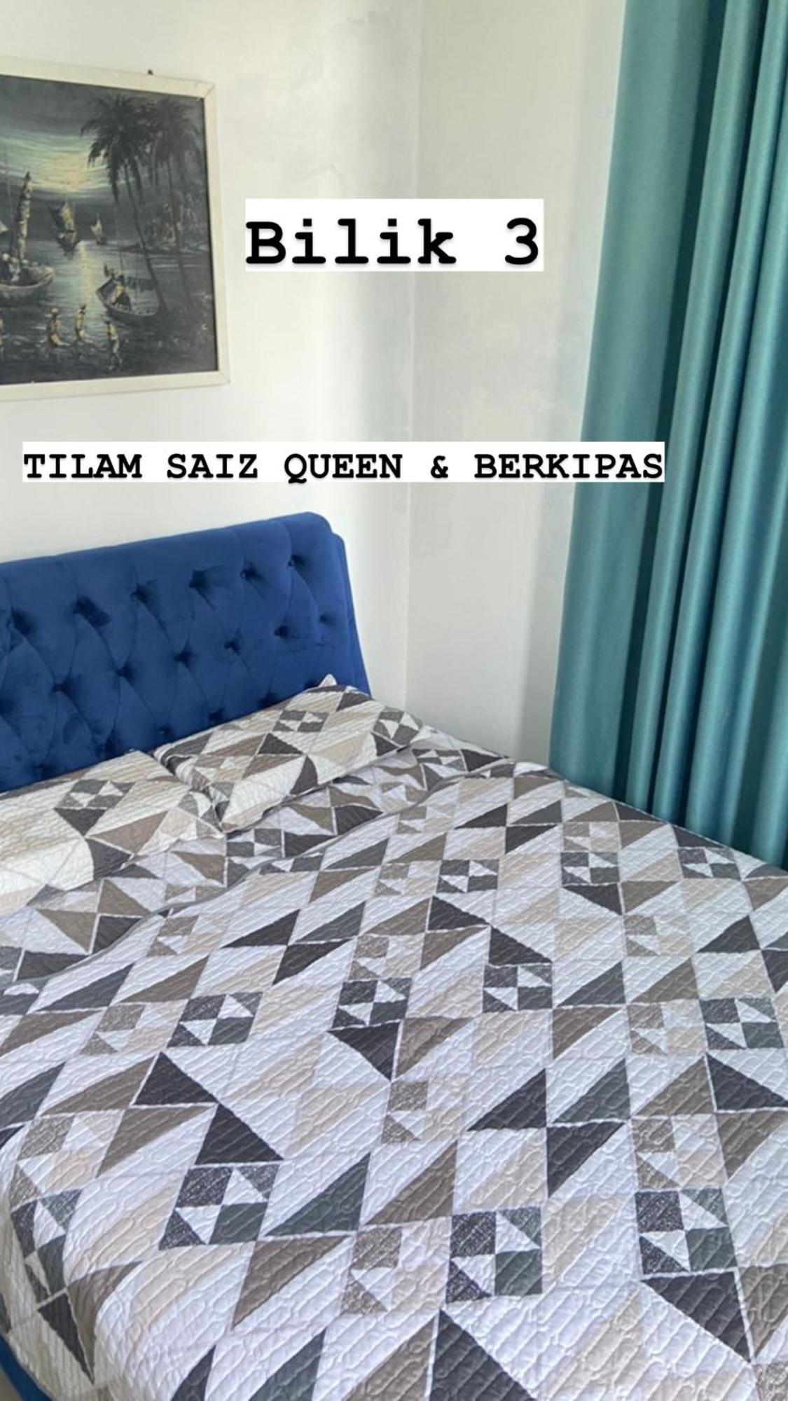 Driff Homestay 3Bedroom With Aircond 50M To Night Market Wakaf Che Yeh Kota Bharu Exterior photo
