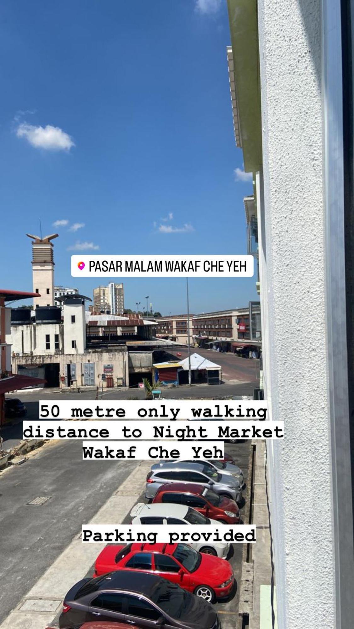 Driff Homestay 3Bedroom With Aircond 50M To Night Market Wakaf Che Yeh Kota Bharu Exterior photo